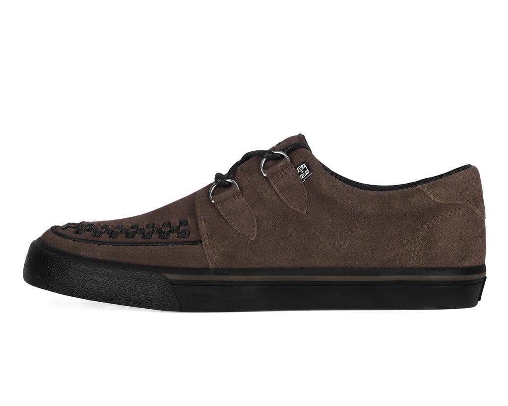 A3433 Brown Suede Creeper Sneaker Brown T.U.K. Shoes