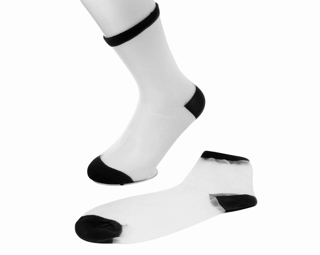 TSK1037 White Sheer Sock TSK1037-OS T.U.K. Shoes