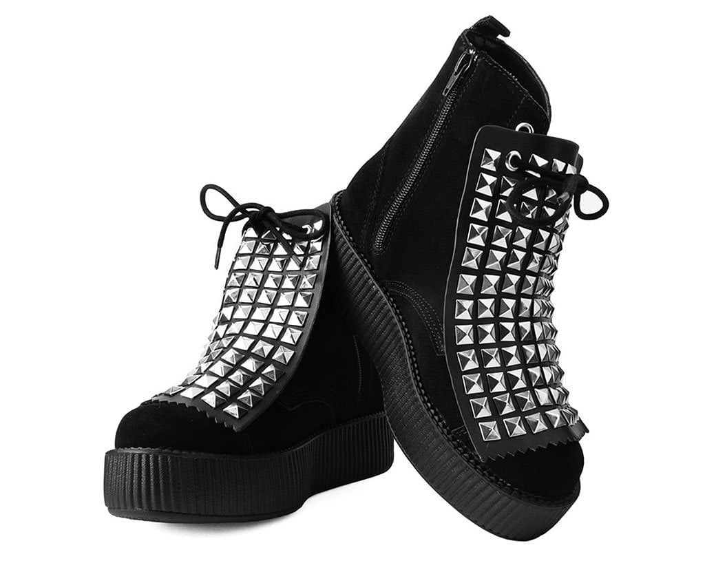 SA09 Pyramid Studded Boot Apron T.U.K. Shoes