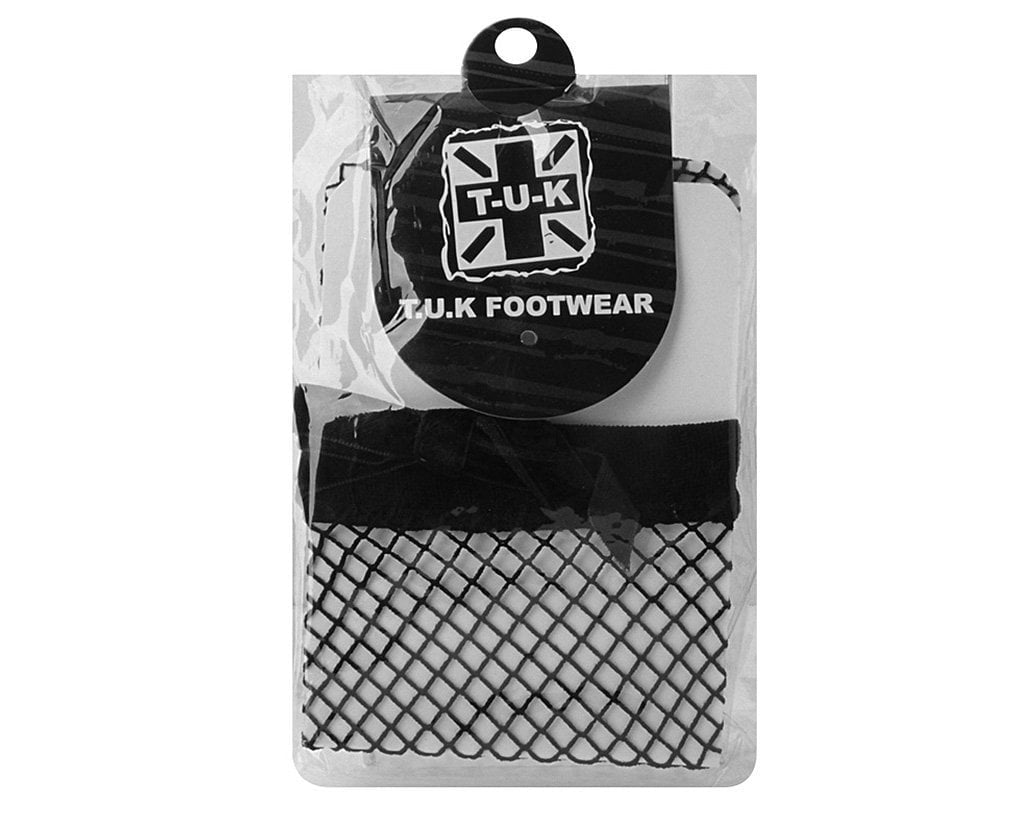 TSK1052 Black Fishnet & Bow Women’s Sock TSK1052-OS T.U.K. Shoes