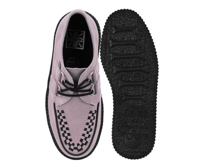 V3467 Misty Rose Suede Viva Mondo Creeper Pink T.U.K. Shoes