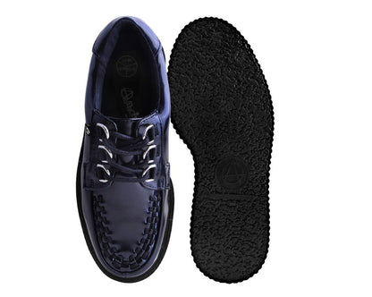 T2321 Black Oil Haze Anarchic Creeper Black T.U.K. Shoes