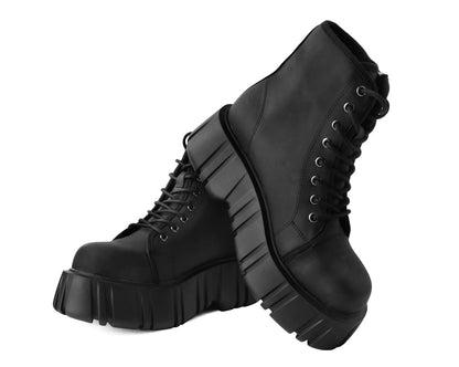 T2331 Black 8-Eye Anarchic Airship Boot Black T.U.K. Shoes