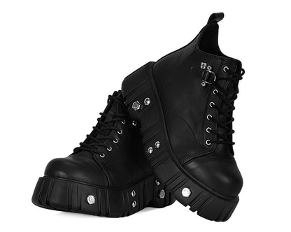 A3334 Black TUKskin Bolt Airship Boot Black T.U.K. Shoes