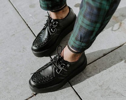 V9493 Black TUKskin™ Viva Mondo Creeper Black T.U.K. Shoes