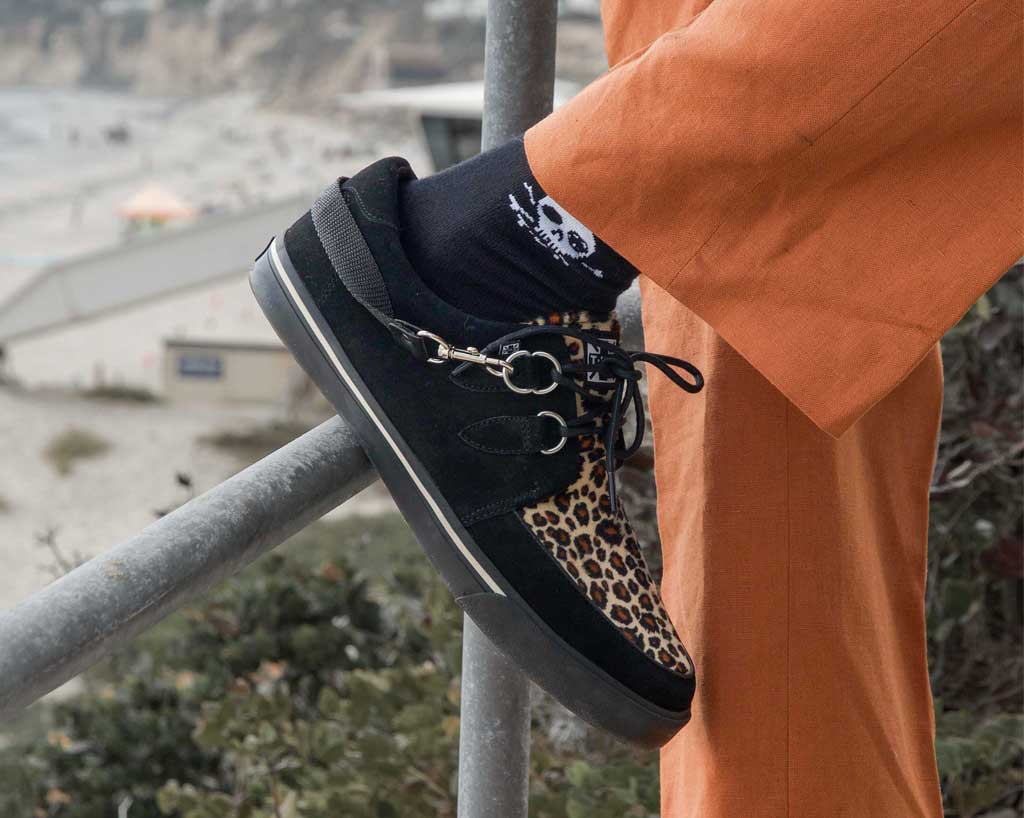 A6142 Leopard Sneakers  T.U.K. Shoes