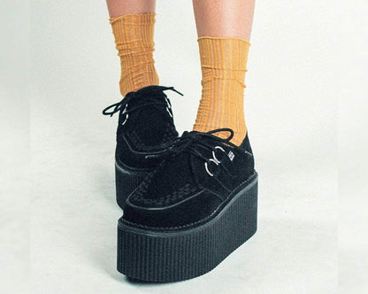 S9789 Black Suede Classic Stratocreeper Black T.U.K. Shoes