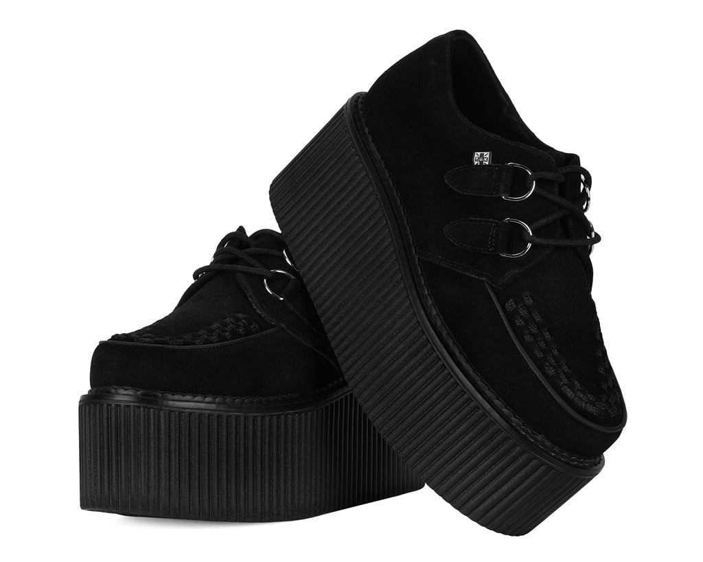 S9789 Black Suede Classic Stratocreeper Black T.U.K. Shoes