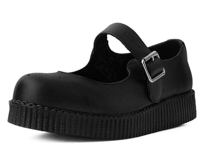 Black TUKskin™ Viva Low Mary Jane Black T.U.K. Shoes