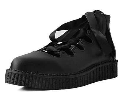 A9768L Black TUKskin™ 5-Loop Ribbon Mary Jane Black T.U.K. Shoes