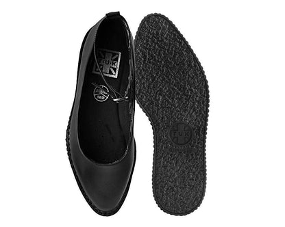 A9729L Black TUKskin™ Ballet Creeper Black T.U.K. Shoes