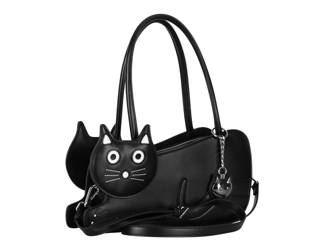 Black TUKSkin Kitty Handbag  T.U.K. Shoes