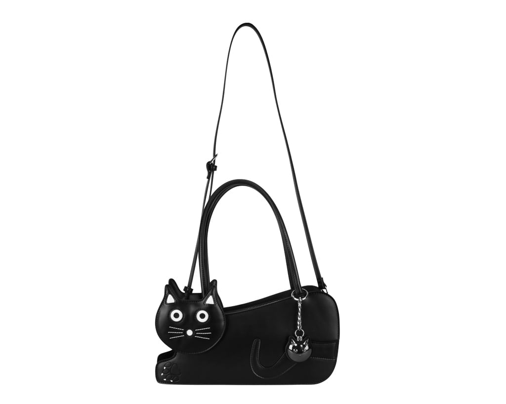 Black TUKSkin Kitty Handbag  T.U.K. Shoes