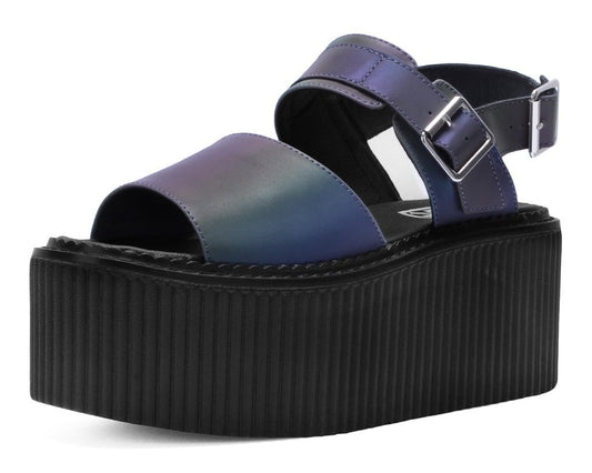 S3305L Midnight Chameleon Strato Sandal Green/Blue/Purple T.U.K. Shoes