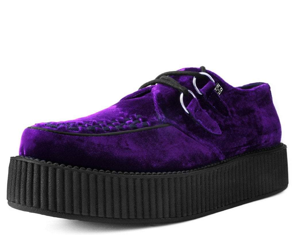 V9490 Violet Velvet Viva Mondo Creeper Purple T.U.K. Shoes