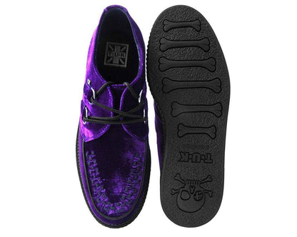 V9490 Violet Velvet Viva Mondo Creeper Purple T.U.K. Shoes