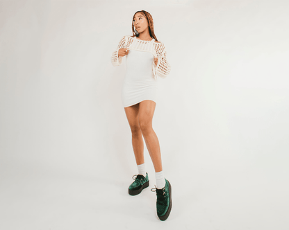 V8535 Emerald Green Velvet Viva Mondo Creeper Green T.U.K. Shoes