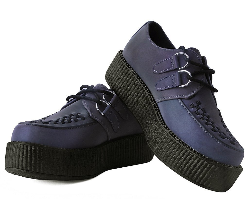 V9663 Midnight Chameleon Viva Mondo Creeper Green/Purple/Blue T.U.K. Shoes