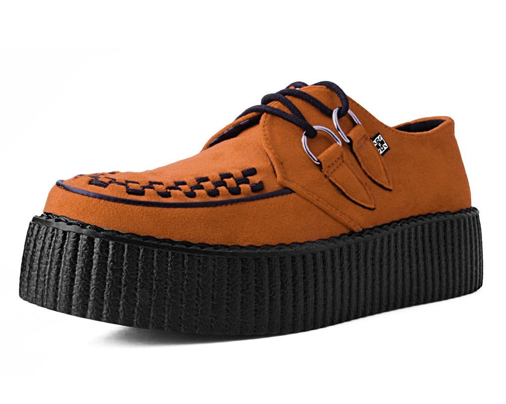 V9922 Burnt Orange Viva Mondo Creeper Orange T.U.K. Shoes