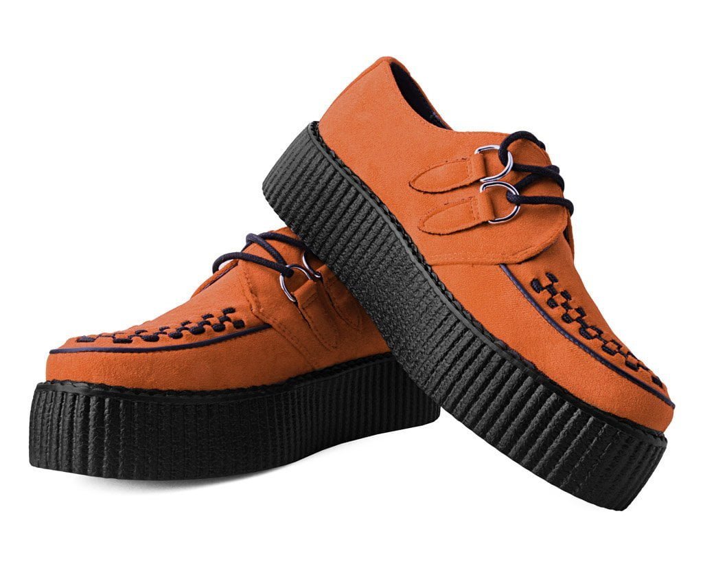 V9922 Burnt Orange Viva Mondo Creeper Orange T.U.K. Shoes