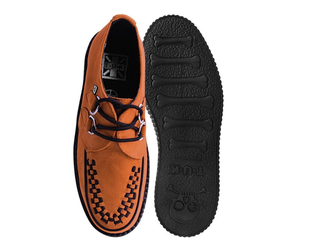 V9922 Burnt Orange Viva Mondo Creeper Orange T.U.K. Shoes