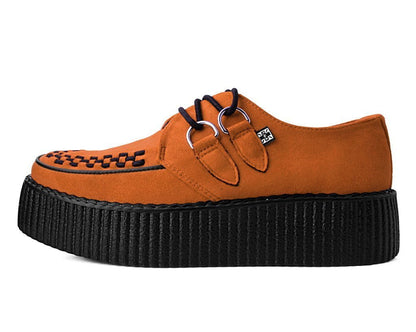 V9922 Burnt Orange Viva Mondo Creeper Orange T.U.K. Shoes