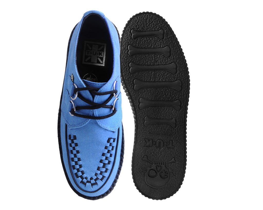 V3073 Dusty Blue Viva Mondo Creeper Blue T.U.K. Shoes