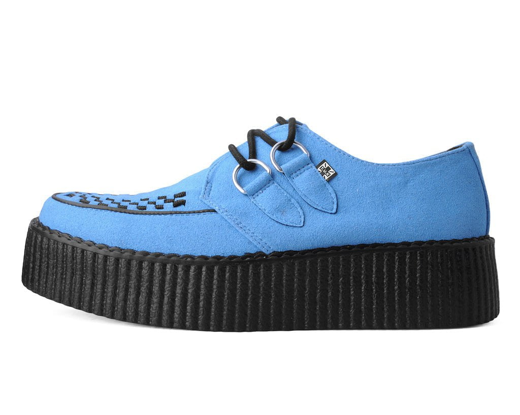 V3073 Dusty Blue Viva Mondo Creeper Blue T.U.K. Shoes