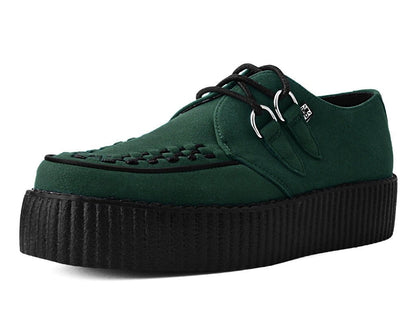 V3062 Dark Cedar Viva Mondo Creeper Green T.U.K. Shoes