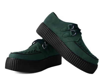 V3062 Dark Cedar Viva Mondo Creeper Green T.U.K. Shoes