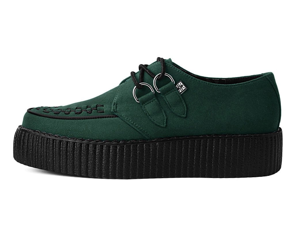 V3062 Dark Cedar Viva Mondo Creeper Green T.U.K. Shoes