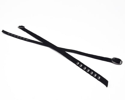 SA15 Black Mary Jane Strap  T.U.K. Shoes