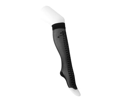 TSK1158 Black Mesh Corset Sock TSK1158-OS  T.U.K. Shoes