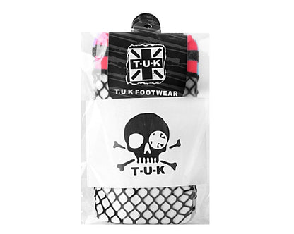 TSK1122 Multi-color Band Fishnet 5-Pk Sock TSK1122-OS  T.U.K. Shoes