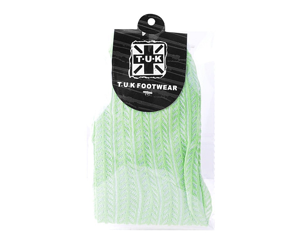 TSK1134 Lime Mesh Sock TSK1134-OS  T.U.K. Shoes