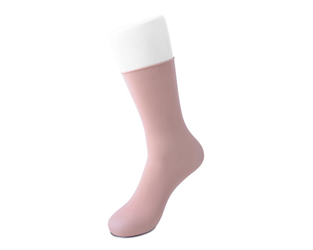 TSK1082 Pink Spandex Crew Sock TSK1082-OS  T.U.K. Shoes