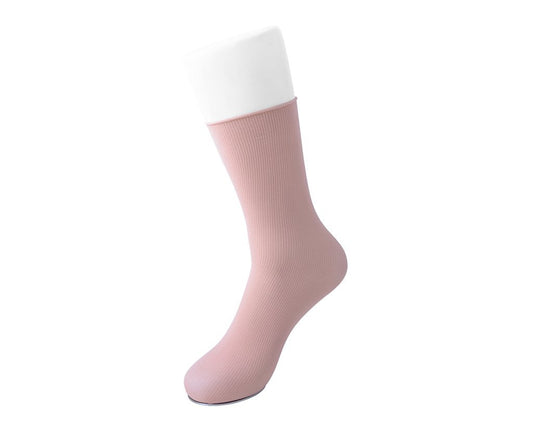TSK1082 Pink Spandex Crew Sock TSK1082-OS  T.U.K. Shoes