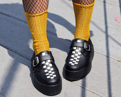 TSK1086 Mustard Lettuce Trim Lace Sock TSK1086-OS  T.U.K. Shoes