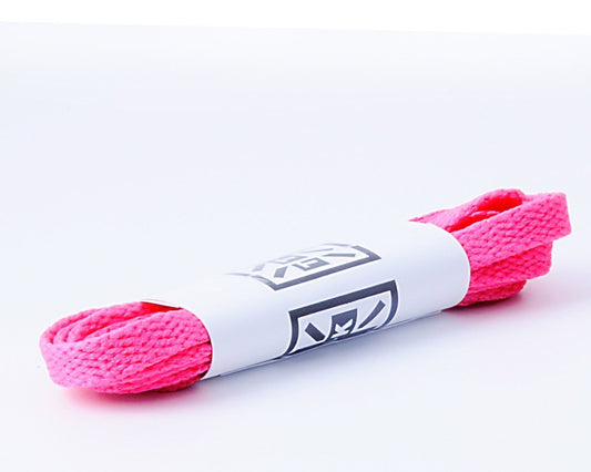 LC031-75-PNK 75 CM Hot Pink Flat Laces LC031-75-PNK-OS  T.U.K. Shoes