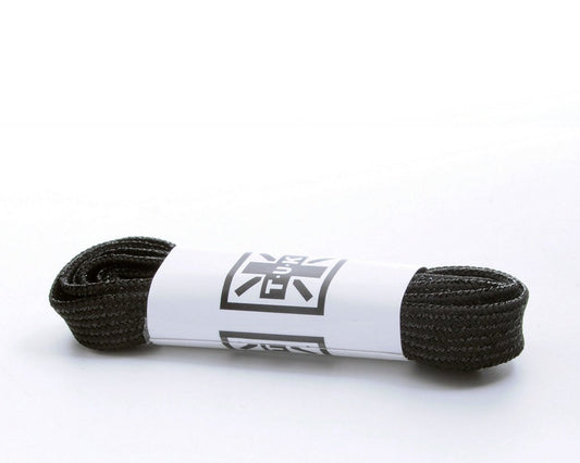 LC015-75-MBF 75 CM Metallic Black Flat Laces LC015-75-MBF-OS  T.U.K. Shoes