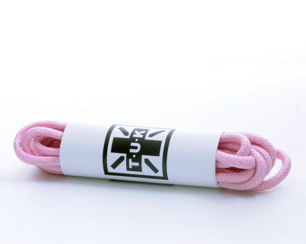 LC010-75-PNK 75 CM Pink Round Laces LC010-75-PNK-OS  T.U.K. Shoes