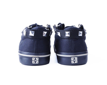 SA16 Silver Pyramid Stud Bondage Strap  T.U.K. Shoes