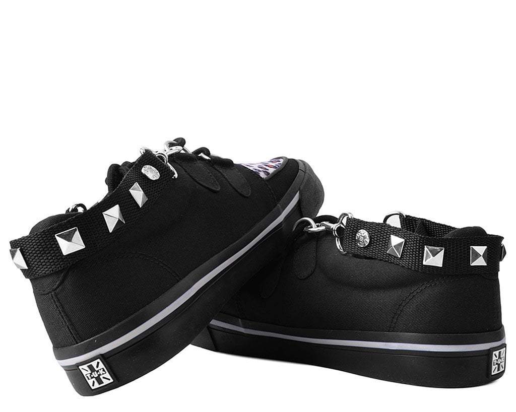 SA03 Pyramid Black Bondage Shoe Straps  T.U.K. Shoes