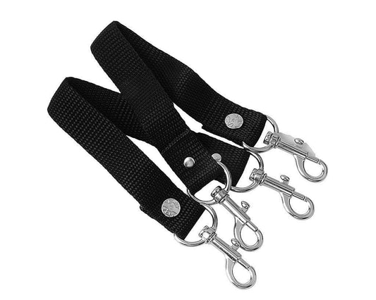 SA01 Black Bondage Shoe Straps  T.U.K. Shoes