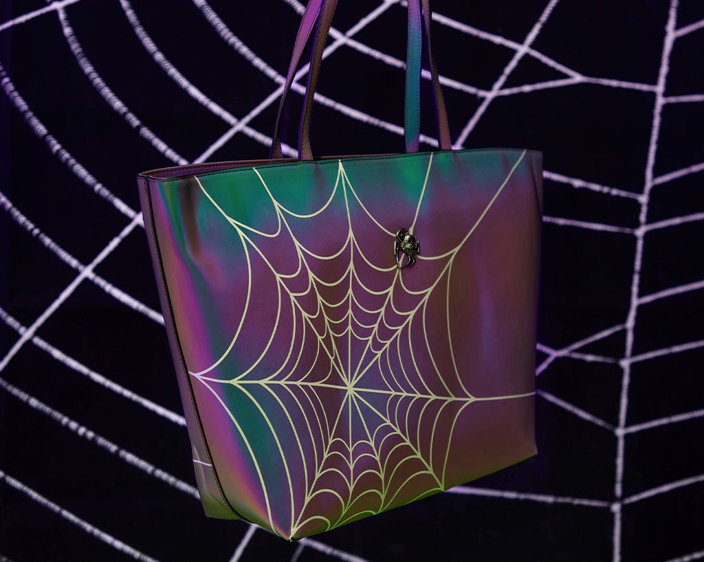 BG14 Midnight Chameleon Web Tote Bag BG14-OS  T.U.K. Shoes
