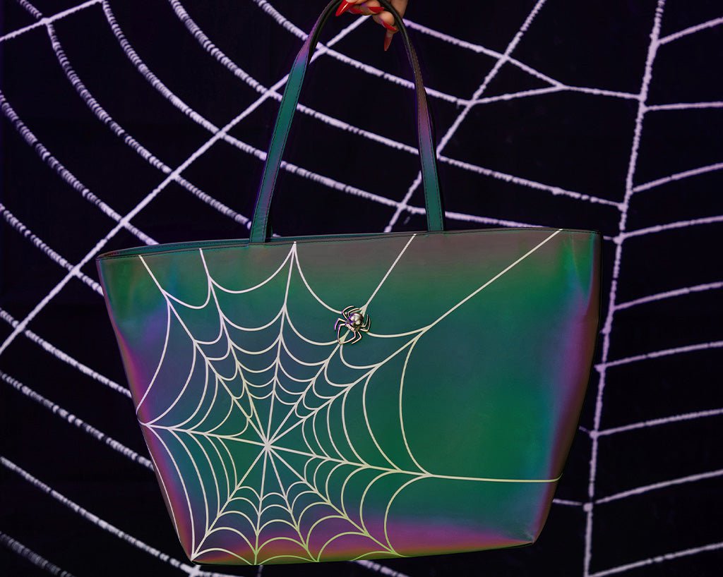 BG14 Midnight Chameleon Web Tote Bag BG14-OS  T.U.K. Shoes