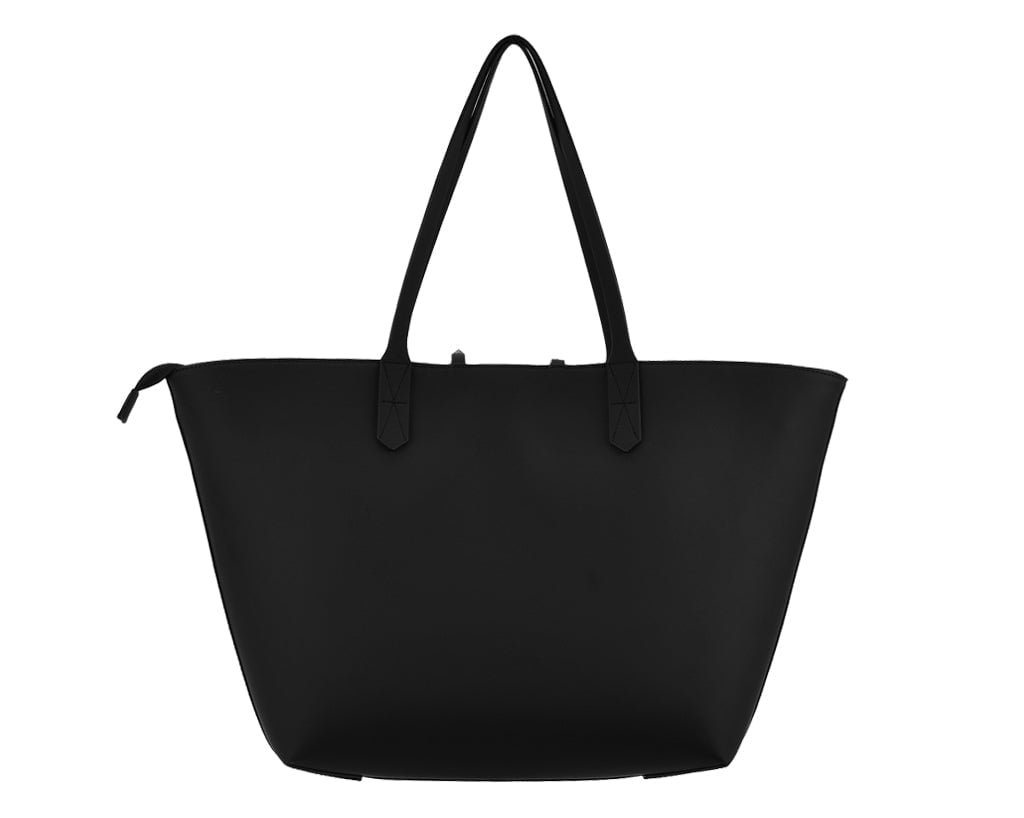 BG01 Black Studded Tassel Tote Bag BG01-OS  T.U.K. Shoes