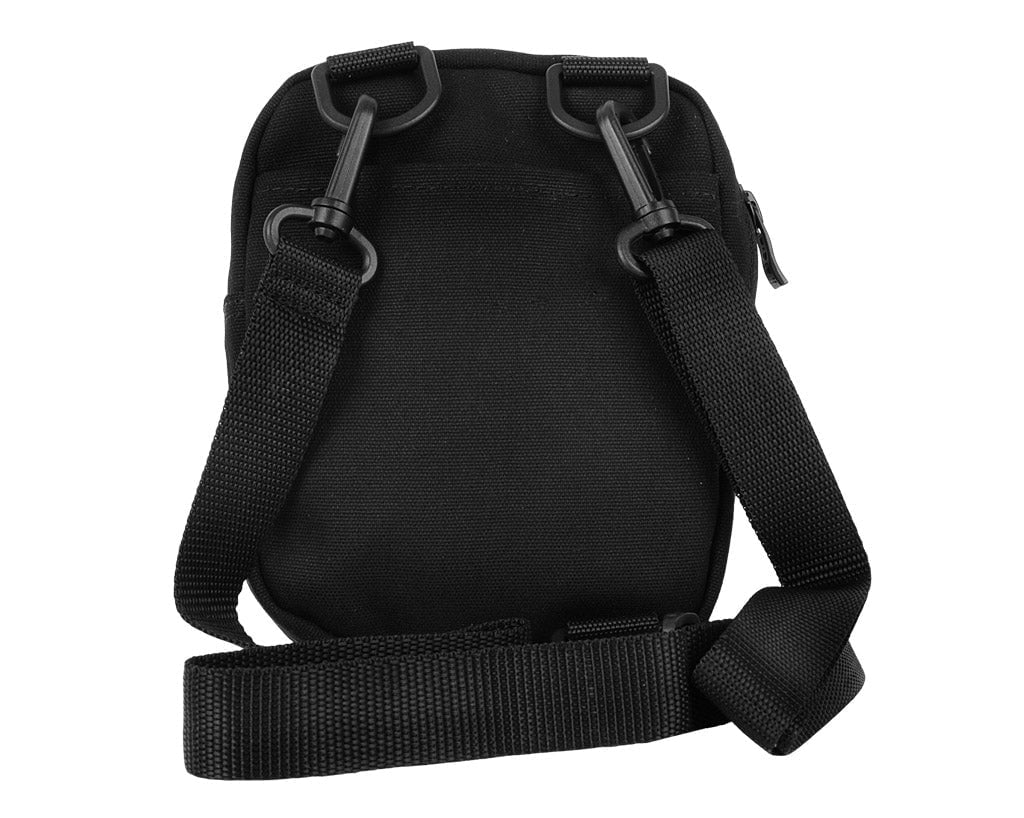 BG11 Black Canvas Crossbody Embroidered Bag BG11-OS  T.U.K. Shoes