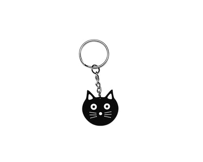 P0083 Kitty Face Keychain P0083-OS  T.U.K. Shoes