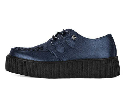 V3321 Midnight Metallic Viva Mondo Creeper Blue T.U.K. Shoes
